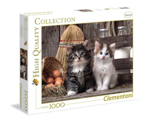 Clementoni: Puzzle 1000el. HQ - Urocze Kotki