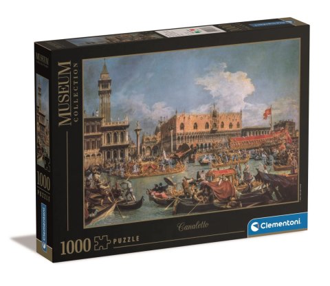Clementoni: Puzzle 1000el. - Museum Canaletto, "The Return Of The Bucentaur At The Molo On Ascension Day"
