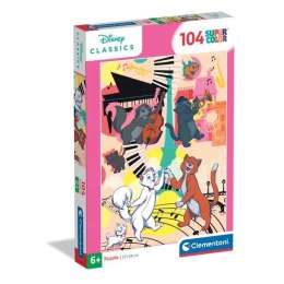 Clementoni: Puzzle 104el. - Aristocats
