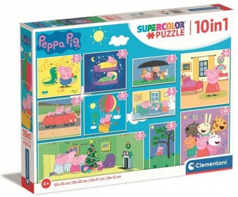 Clementoni: Puzzle 10w1 Peppa Pig