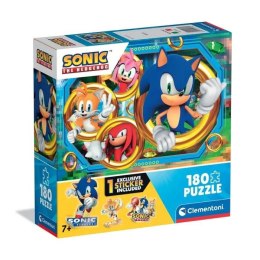 Clementoni: Puzzle 180el. - Sonic