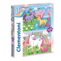 Clementoni: Puzzle 2x20el. - I Belive in Unicorns