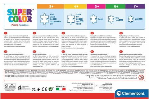 Clementoni: Puzzle 24el. Maxi - Wesołe Dinozaury