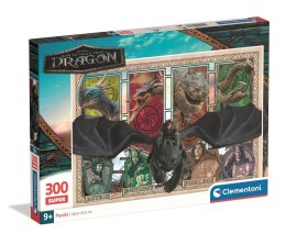 Clementoni: Puzzle 300el. - How To Train Your Dragon