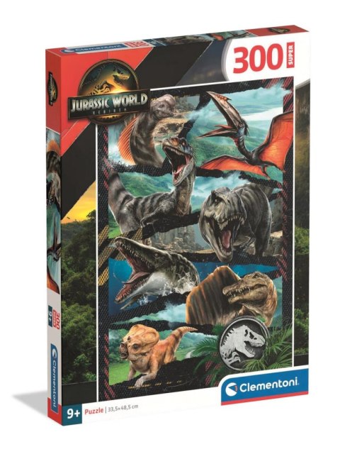 Clementoni: Puzzle 300el. - Jurassic World
