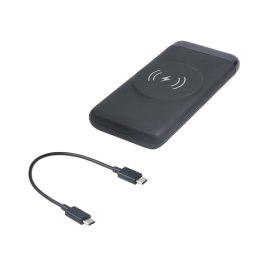 ESTUFF ES641042 bank mocy Litowo-polimerowy (LiPo) 10000 mAh Bezprzewodowe ładowanie Czarny