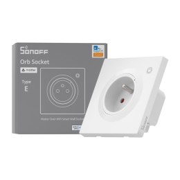 Inteligentne gniazdko ścienne Sonoff WS01TPE-E WiFi (typ E)