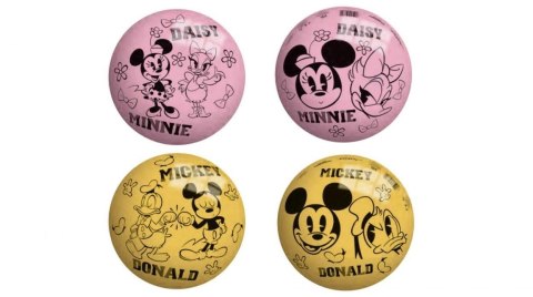 John: Jednokolorowe Piłki9" Minnie&Mickey