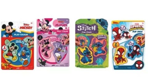 John: Kreda z szabl. Minnie,Spidey,Mickey