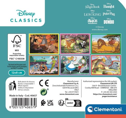 Klocki 6 El. Disney Classic | Clementoni