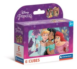 Klocki 6 El. Princess | Clementoni