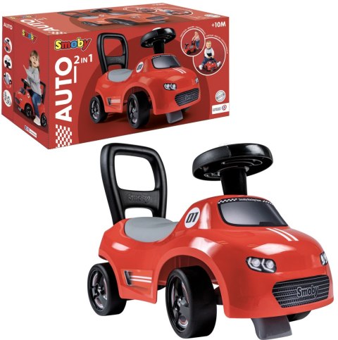 Smoby: Jeździk Ride - On czerwony