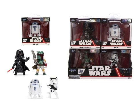 Star Wars Metal Fig, 4 Rodz, 6,5 Cm,W1
