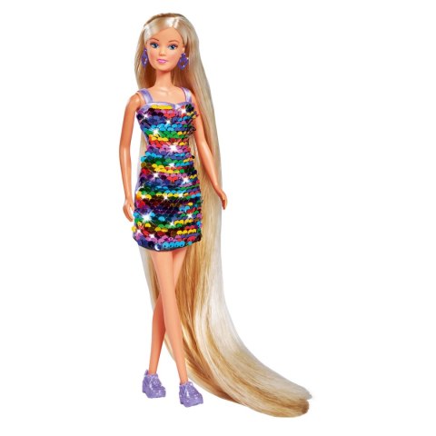 Steffi Love: Steffi długowłosa XXL Hair w cekinowej sukience