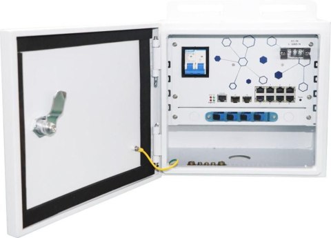 Ernitec ELECTRA-M10-OUTDOOR-200 przełącznik sieciowy Zarządzany L2 Gigabit Ethernet (10/100/1000) Obsługa PoE