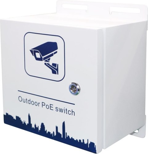 Ernitec ELECTRA-M10-OUTDOOR-200 przełącznik sieciowy Zarządzany L2 Gigabit Ethernet (10/100/1000) Obsługa PoE