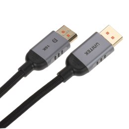 PRZEWÓD DISPLAYPORT C1626GY01-3M 16K @ 60 Hz, 3 m UNITEK