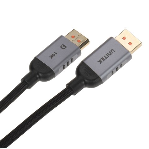 PRZEWÓD DISPLAYPORT C1626GY01-3M 16K @ 60 Hz, 3 m UNITEK