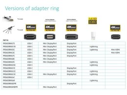 Vivolink PROADRINGDPR adapter kablowy 0,1 m DisplayPort HDMI Czarny