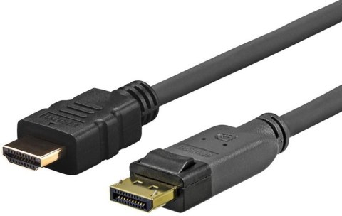 Vivolink PRODPHDMI4K1.5 adapter kablowy 1,5 m DisplayPort HDMI Czarny