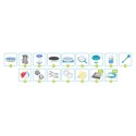 Basen ogrodowy stelażowy 366 x 76 cm 16w1 Bestway 56416 + maszynka do baniek GRATIS