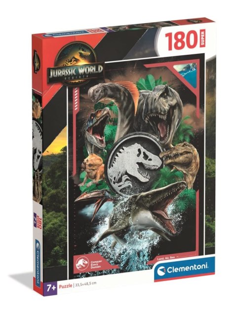 Puzzle 180 El Jurassic World | Clementoni