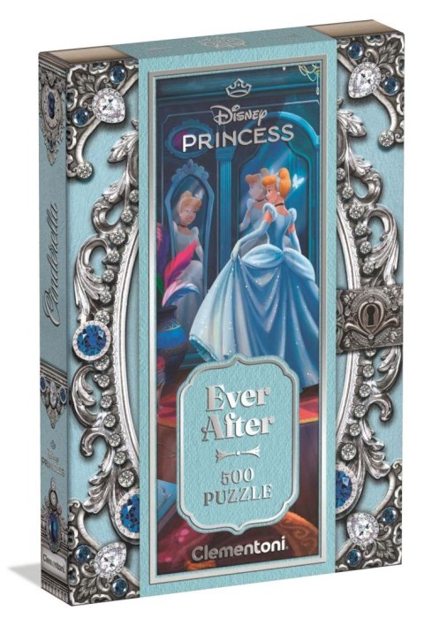 Clementoni - Puzzle 500el. Book - Cinderella, Princess Ever After Collection