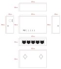 Lanview LVN-DESK-5PORT-1G bez kategorii