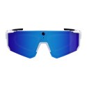 Sportowe okulary Colmi V06 AI Białe (z niebieskimi szkłami)