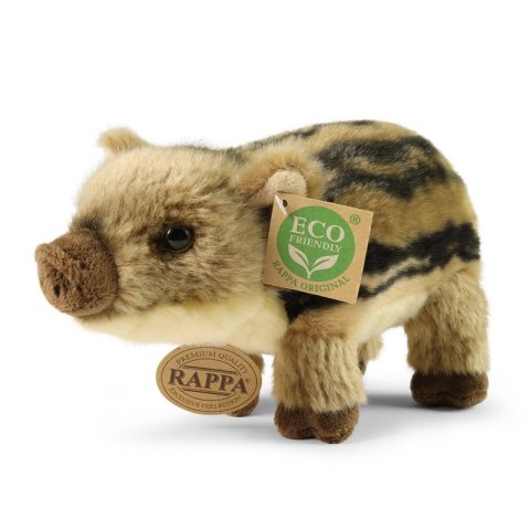 Rappa - Pluszowa realistyczna maskotka Młody Dzik 21 cm Eco-Friendly
