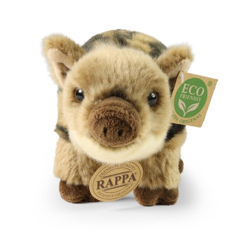 Rappa - Pluszowa realistyczna maskotka Młody Dzik 21 cm Eco-Friendly