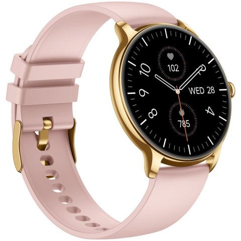 SMARTWATCH DAMSKI GRAVITY GT31-1 - AMOLED, DODATKOWY PASEK (sg052a)