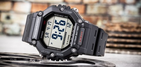 ZEGAREK MĘSKI CASIO AE-1600H-1AVEF + BOX (zd300a)