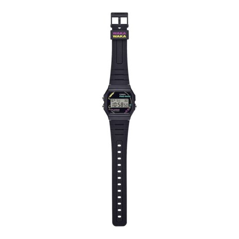 ZEGAREK MĘSKI CASIO F-91WPC-1ADR (zd086b) - PAC-MAN + BOX