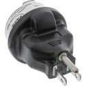 InLine 16705 adapter wtyczek zasilających Czarny