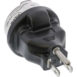 InLine 16705 adapter wtyczek zasilających Czarny