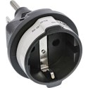 InLine 16705 adapter wtyczek zasilających Czarny