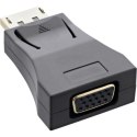 InLine 17196C adapter kablowy DisplayPort male VGA Czarny