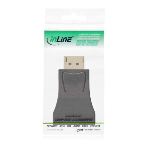 InLine 17196C adapter kablowy DisplayPort male VGA Czarny