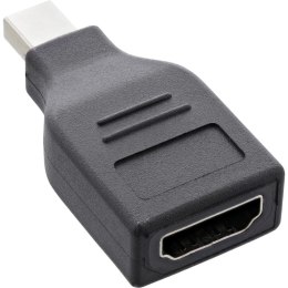 InLine 17196D adapter kablowy DisplayPort mini DisplayPort Czarny