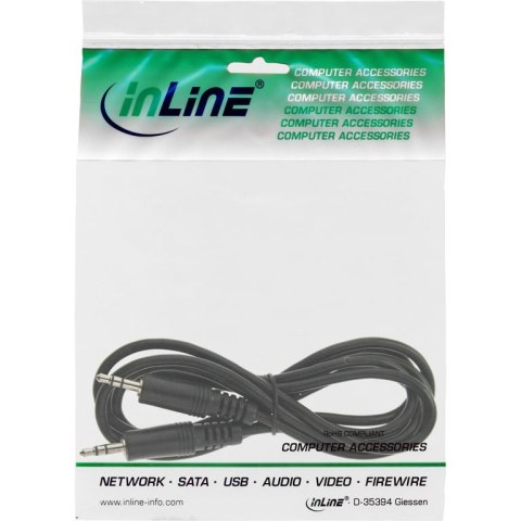 InLine 99932 1,5 m 3.5mm Czarny