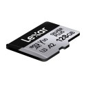 Zestaw 2 kart pamięci Lexar High-Performance Silver Plus microSDXC 2x128GB + adapter