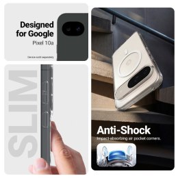 Crong Hybrid Clear Magnetic - Etui MagSafe Google Pixel 10a (przezroczysty)