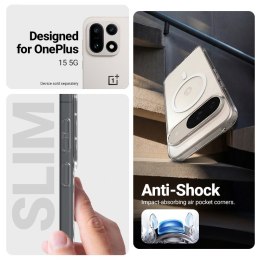 Crong Hybrid Clear Magnetic - Etui MagSafe OnePlus 15 (przezroczysty)
