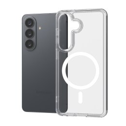 Crong Hybrid Clear Magnetic - Etui MagSafe Samsung Galaxy S26 (przezroczysty)