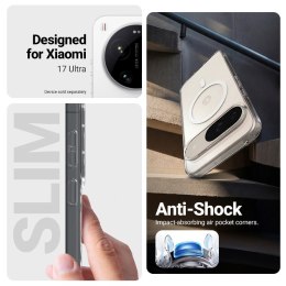 Crong Hybrid Clear Magnetic - Etui MagSafe Xiaomi 17 Ultra (przezroczysty)