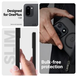 Crong Hybrid Matte Magnetic - Etui MagSafe OnePlus 15R (czarny)