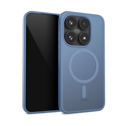 Crong Hybrid Matte Magnetic - Etui MagSafe Xiaomi 17 (niebieski)