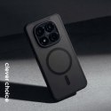 Crong Hybrid Matte Magnetic - Etui MagSafe Xiaomi Redmi Note 15 Pro+ 5G (czarny)