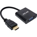 InLine 65003B adapter kablowy 0,1 m Czarny